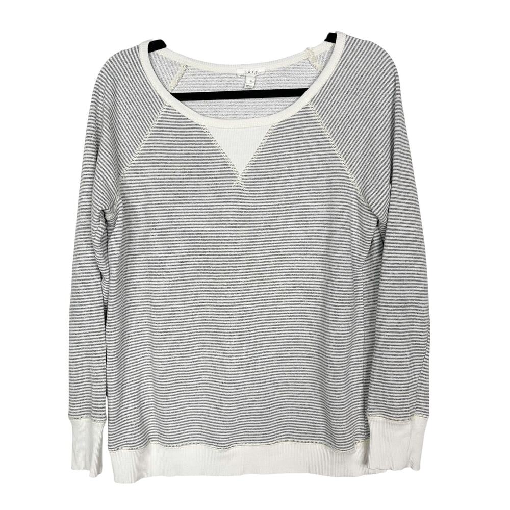 Soft Joie Medium Annora French Terry Sweatshirt Medium Heather Gray Porcelain
